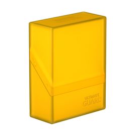 Ultimate Guard Boulder Deck Case 40+ Standard Size Amber