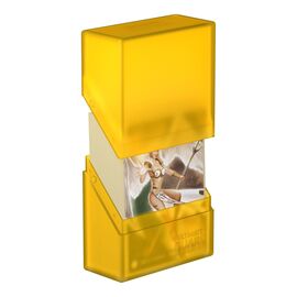 Ultimate Guard Boulder Deck Case 40+ Standard Size Amber
