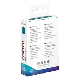 Ultimate Guard Cortex Sleeves Japanese Size Petrol (60)
