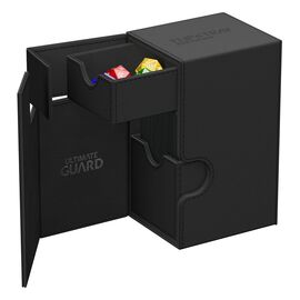 Ultimate Guard Flip`n`Tray 80+ XenoSkin Monocolor Black