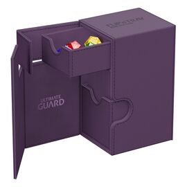 Ultimate Guard Flip`n`Tray 80+ XenoSkin Monocolor Purple