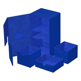 Ultimate Guard Twin Flip`n`Tray 200+ XenoSkin Monocolor Blue