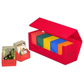 Ultimate Guard Arkhive 400+ XenoSkin Monocolor Red
