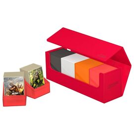 Ultimate Guard Arkhive 400+ XenoSkin Monocolor Red