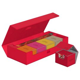 Ultimate Guard Superhive 550+ XenoSkin Monocolor Red