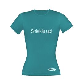 Ultimate Guard Ladies T-Shirt Shields Up! Petrol Blue Size XL