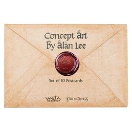 Lord of the Rings Postcards Set Concept Art by Alan Lee: The Lord of the Rings 15 x 12 cm