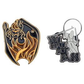 Lord of the Rings Collectors Pins 2-Pack You Shall Not Pass 8 cm