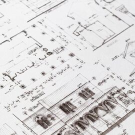 Lord of the Rings Blueprint Art Print The Courtyard of Minas Tirith 59 x 42 cm
