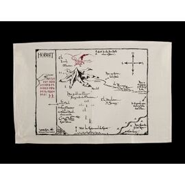 The Hobbit Tea Towel Thorins Map 72 cm