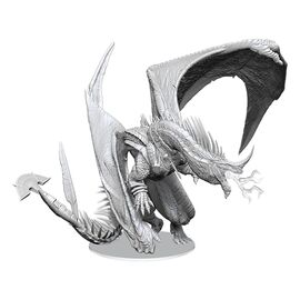 D&D Nolzur's Marvelous Miniatures Unpainted Miniatures Ancient Blue Dragon 20 cm