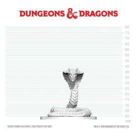 D&D Nolzur's Marvelous Miniatures Mini Figure Guardian Naga 6 cm