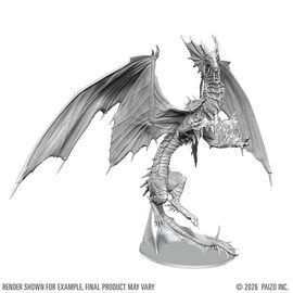 Pathfinder Deep Cuts Unpainted Boxed Miniature Adult Mirage Dragon 23 cm