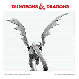 Dungeons & Dragons Nolzur's Marvelous Miniatures Unpainted Miniature Adult Spirit Dragon 24 cm