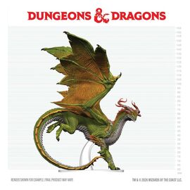 Dungeons & Dragons Icons of the Realms prepainted Miniatures Adult Spirit Dragon 24 cm
