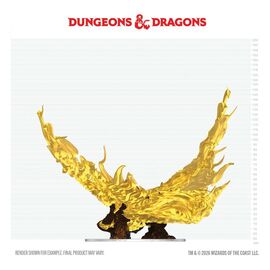 D&D Icons of the Realms Boxed prepainted Miniatures Hollow Dragon 18 cm