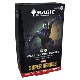 Magic the Gathering Marvel Super Heroes Commander Decks Case (4) spanish