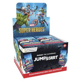 Magic the Gathering Marvel Super Heroes Jumpstart Booster Display (24) german