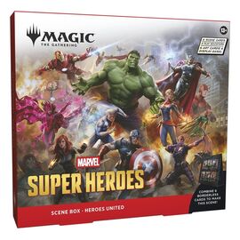 Magic the Gathering Marvel Super Heroes Scene Box Display (4) english