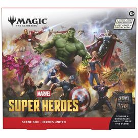 Magic the Gathering Marvel Super Heroes Scene Box Display (4) english