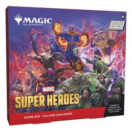 Magic the Gathering Marvel Super Heroes Scene Box Display (4) english