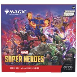 Magic the Gathering Marvel Super Heroes Scene Box Display (4) english