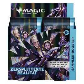 Magic the Gathering Zersplitterte Realität Collector Booster Display (12) german