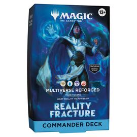 Magic the Gathering Reality Fracture Commander Deck Multiverse Reforged Assortment (4) english