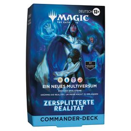 Magic the Gathering Zersplitterte Realität Commander Deck Multiverse Reforged Assortment (4) german