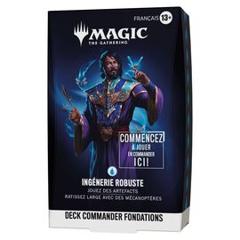 Magic the Gathering Foundations Commander Decks Case (5) french