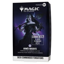 Magic the Gathering Foundations Commander Decks Case (5) french