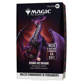 Magic the Gathering Foundations Commander Decks Case (5) italian