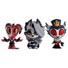 Helluva Boss Mini Tooz Mini Figures 3-Pack Blitzo, Loona &amp; Stolas