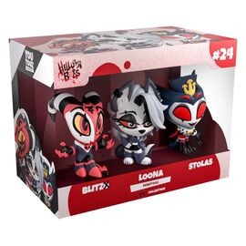 Helluva Boss Mini Tooz Mini Figures 3-Pack Blitzo, Loona &amp; Stolas