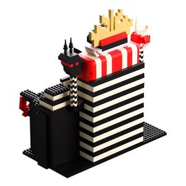 Hazbin Hotel brickset New Hazbin Hotel 18 cm
