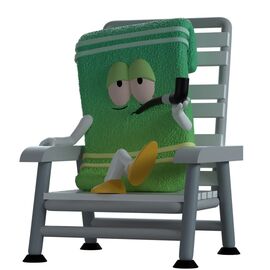 South Park Vinyl Figure South Park St. Patrick's Day Towelie 10 cm