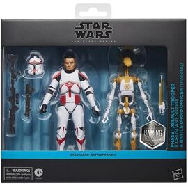 STAR WARS - Assault Trooper & Battle Droid - Fig. Black Series 15cm