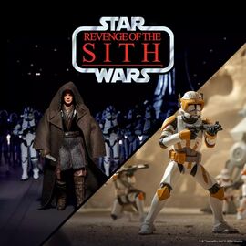 STAR WARS 3 - Anakin & Commander Cody - Fig. Vintage Collection 10cm