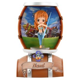 One Piece Barrel Capsule Mini Figures 9 cm Blind Box Display (6)