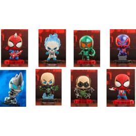 Spider-Man Cosbi Mini Figures 8 cm Blind Box Display (8)