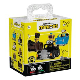 Minions Zoom Hero Pullback Vehicles with Figures Blind Box Assortment (12)