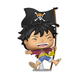 ONE PIECE - POP Animation N° 2214 - Luffy With Flag