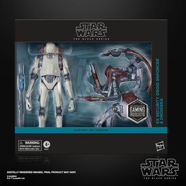 STAR WARS Jedi Survivor - KX Security Droid & Droideka 2Pk Figure 15cm