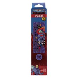 MASTERS OF THE UNIVERSE - Villains - XL Desktop Mat + 1 Coaster