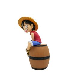 ONE PIECE - Luffy on a Barrel - Light-Up Figure - 8inch