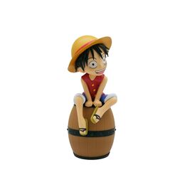 ONE PIECE - Luffy on a Barrel - Light-Up Figure - 8inch