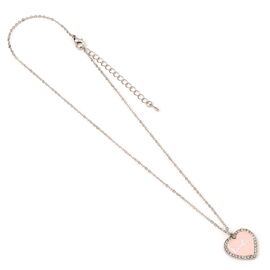 BARBIE - Chain Necklace - Pink Haert