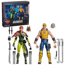 G.I. JOE - Ninja Force Scarlett & T'Jbang -Fig. Classified Series 15cm