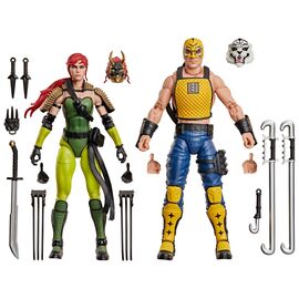 G.I. JOE - Ninja Force Scarlett & T'Jbang -Fig. Classified Series 15cm