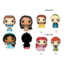 DISNEY PRINCESS - Bitty Pop 4 Pack 2.5cm - Belle